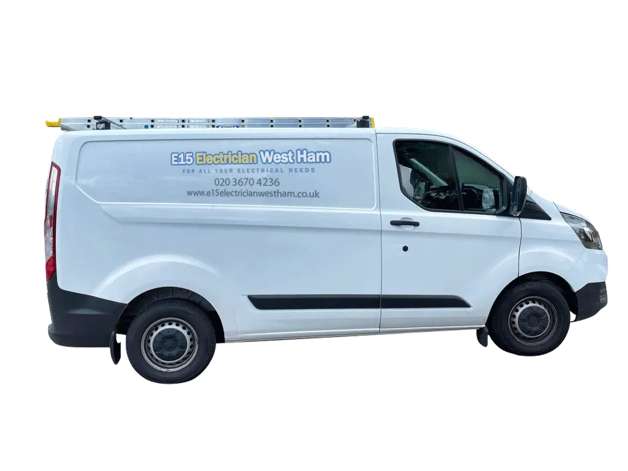 E15 Electrician West Ham van